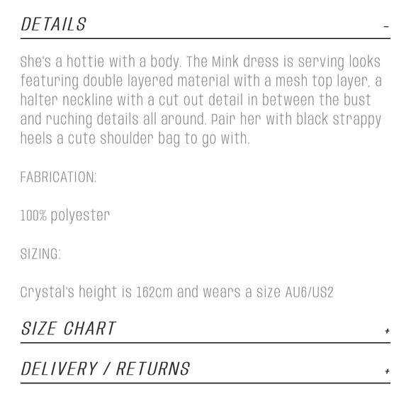 Thats So Fetch Red Mink Mini Dress - Picture 12 of 12